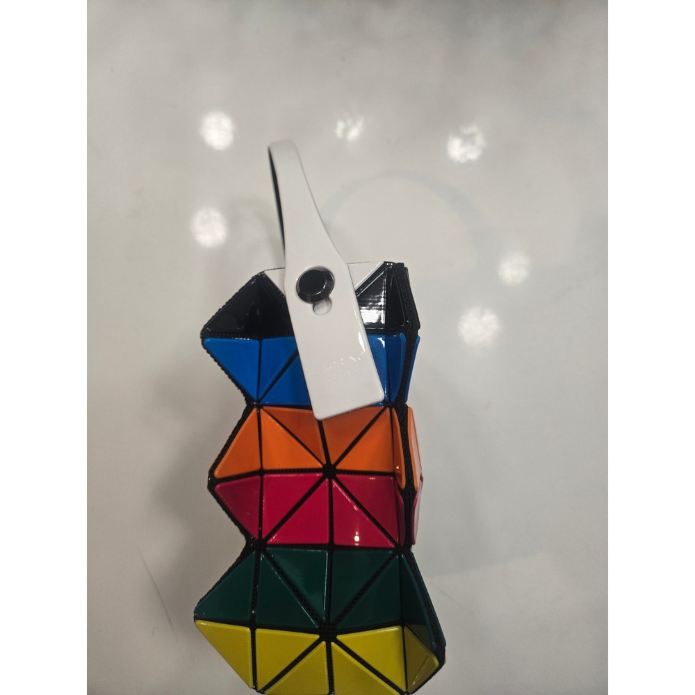 Bao Bao Issey Miyake Prism Kangaroo Multi Color Geometric Purse Rainbow Pride - Picture 4 of 5